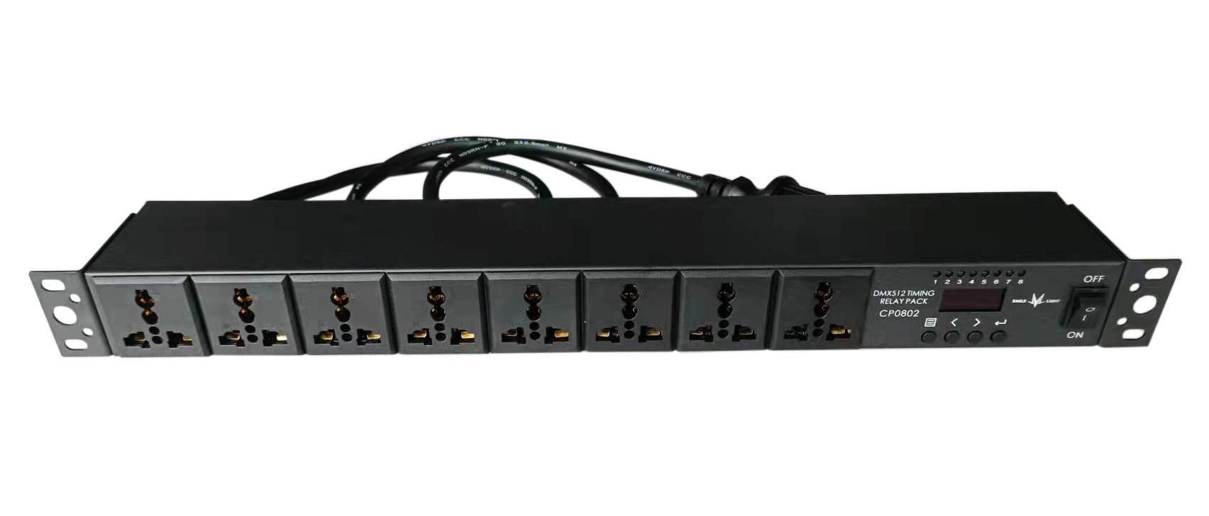 8路智能開關時序器 DMX512/RS485 接口 可遠程控制